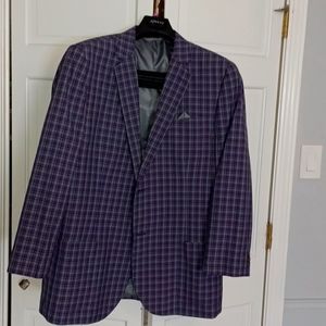 Men's Steve Harvey 44L 2 button sports coat.